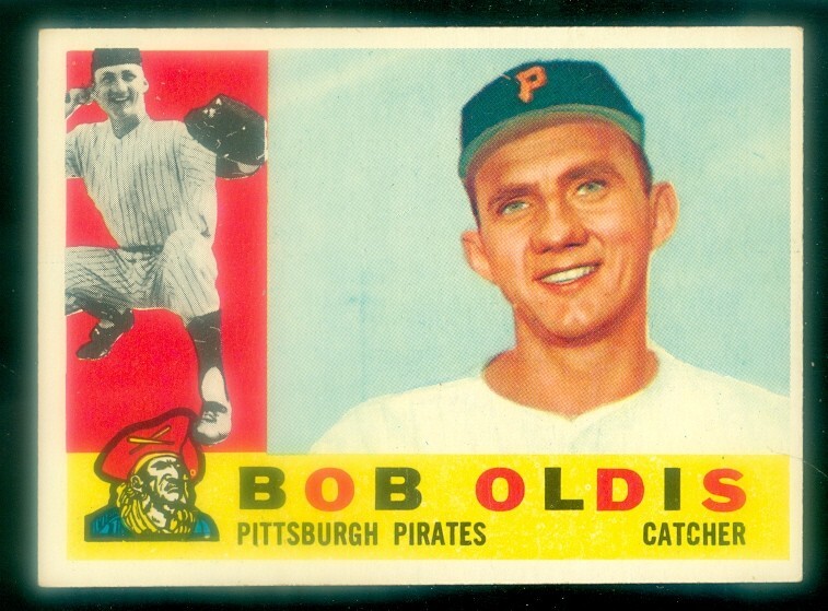 1960 TOPPS #361 BOB OLDIS EXMT