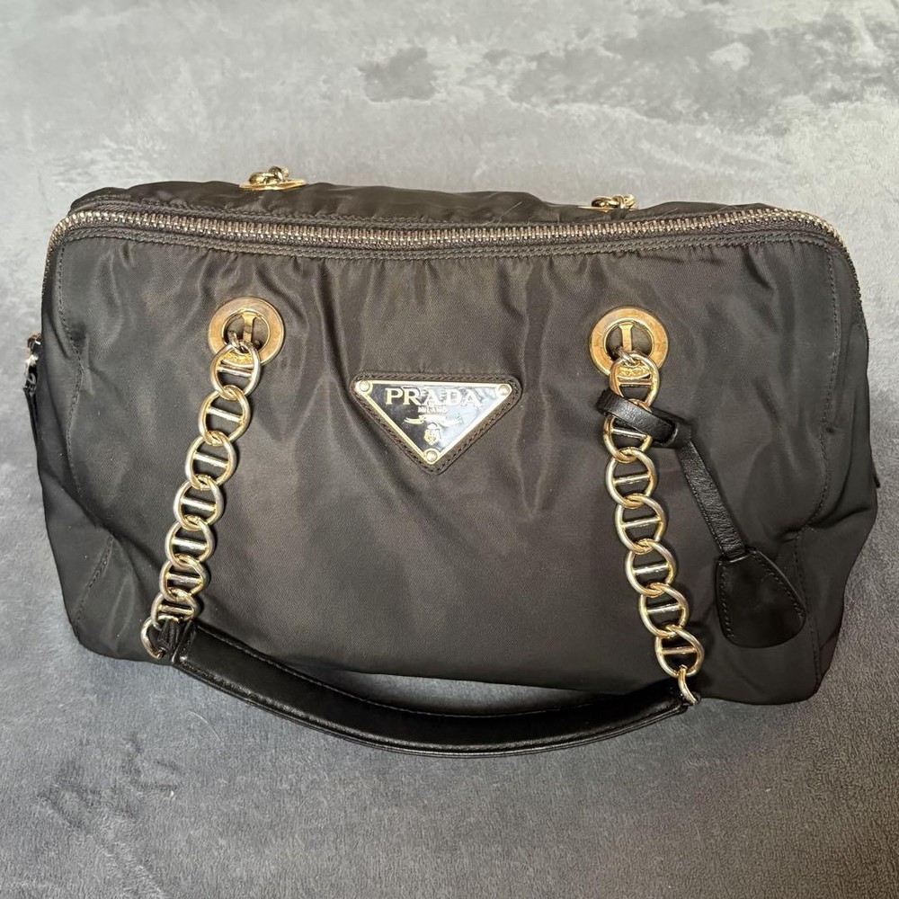 Prada Mini Boston Bag Authentic Japanese Import Handbag  