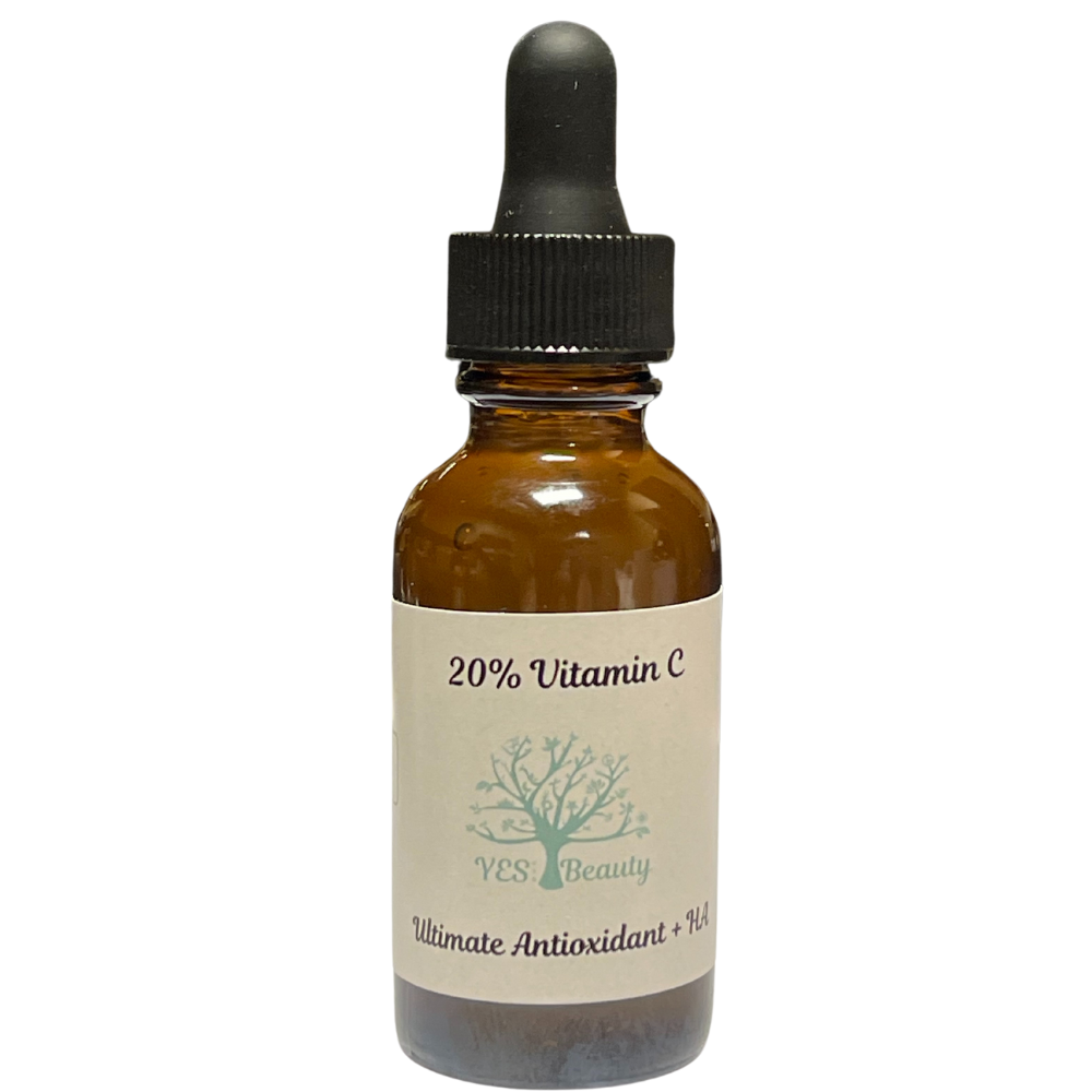 Anti-Aging Vitamin C Face Serum with Ferulic Acid & Hyaluronic Acid