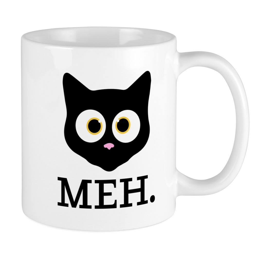 CafePress Meh 11 oz Ceramic Coffee Mug 187145630