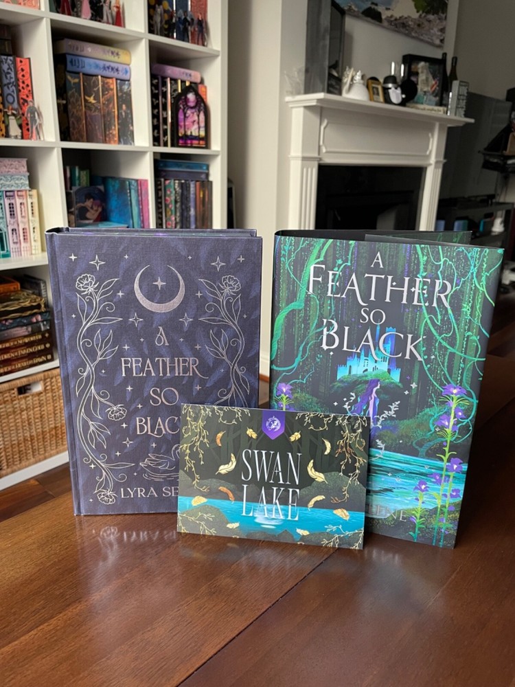 FairyLoot Exclusive Special Edition of A Feather So Black by Lyra Selene