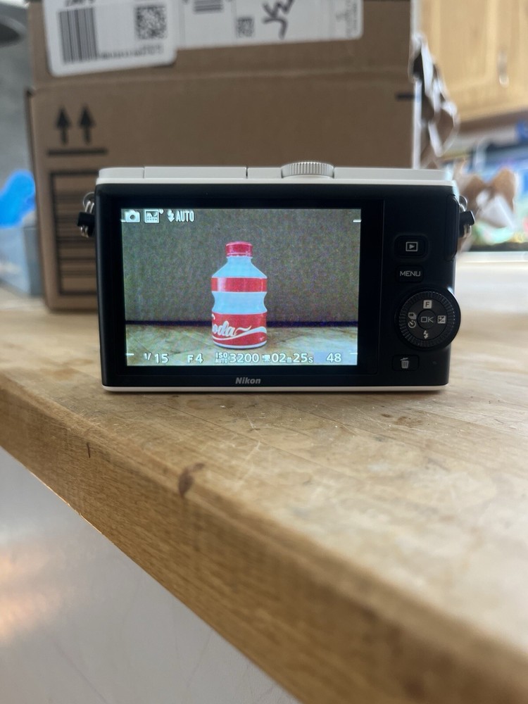 Nikon 1 J3 14.2MP Digital Camera - White (Kit w/ VR 10-30mm Lens)