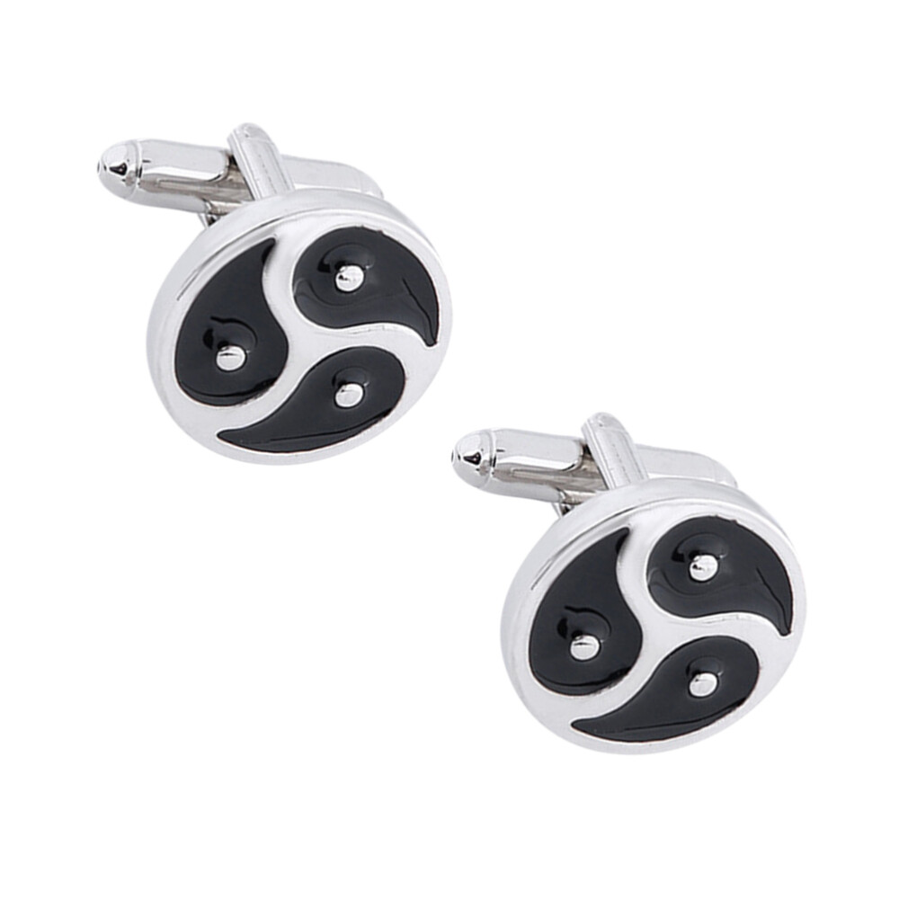 Tuxedo Shirt Studs and Cufflinks Set for Formal Attire