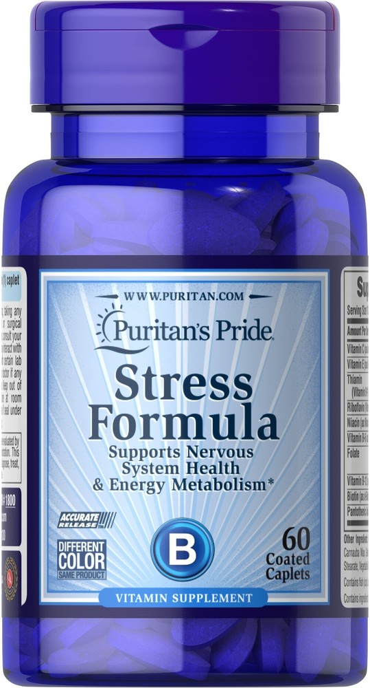 Puritan's Pride Stress Formula - 60 Caplets