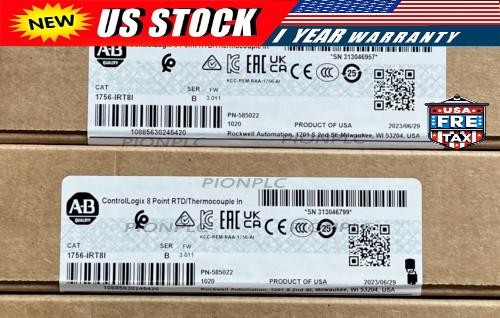 New Factory Sealed AB 1756-IRT8I SER B ControlLogix 8 Channel Analog Module