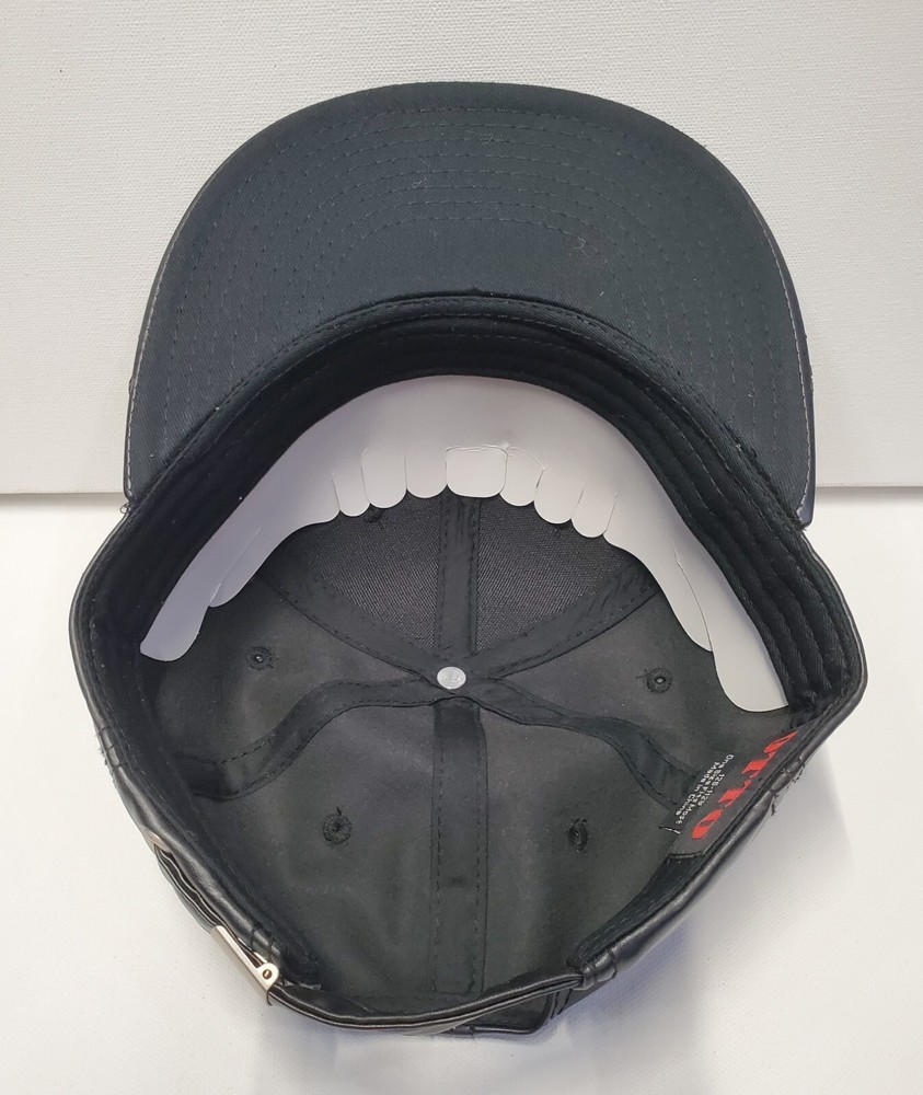 エアブラシ オレンジカウンティ カリフォルニア ブラック レザー フェイク構造 6パネル 調整可能