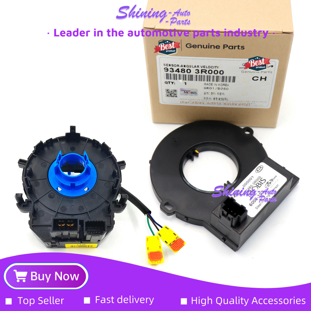 OEM Steering Angle Sensor with Clock Spring for 2011-2015 Kia Hyundai Non-Heated Models