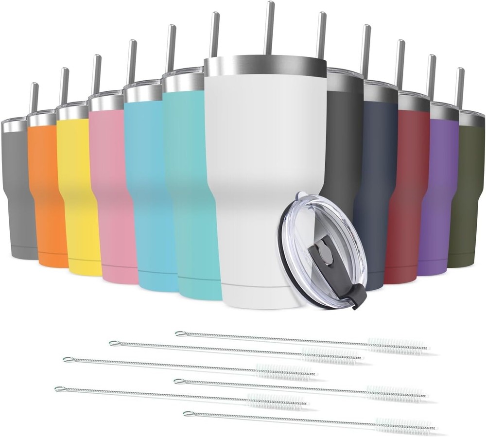 Premium 30oz Stainless Steel Travel Mug - Perfect for Vehicles and Outdoor Use