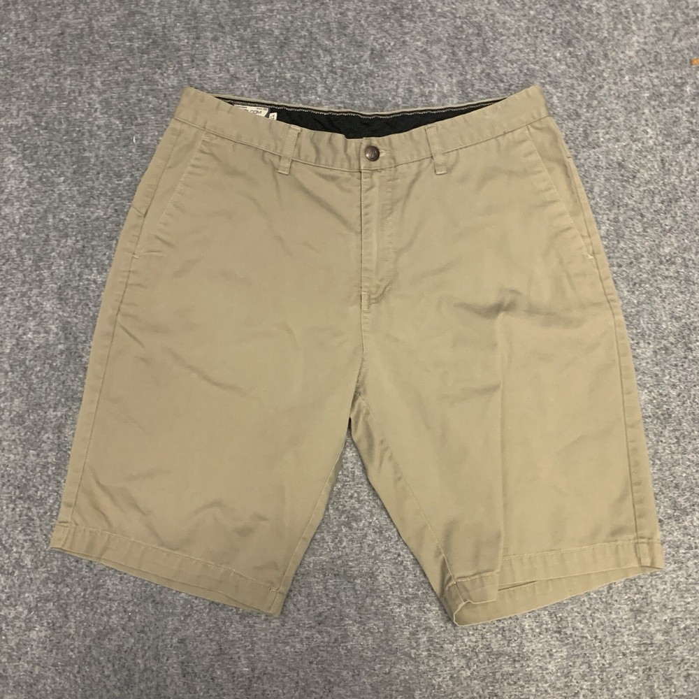 Volcom Shorts Mens 34 Chino Cotton Skateboard Surf
