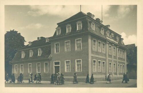 Ansichtskarte Weimar 1941 Gebäude Personen  (Nr.9256)