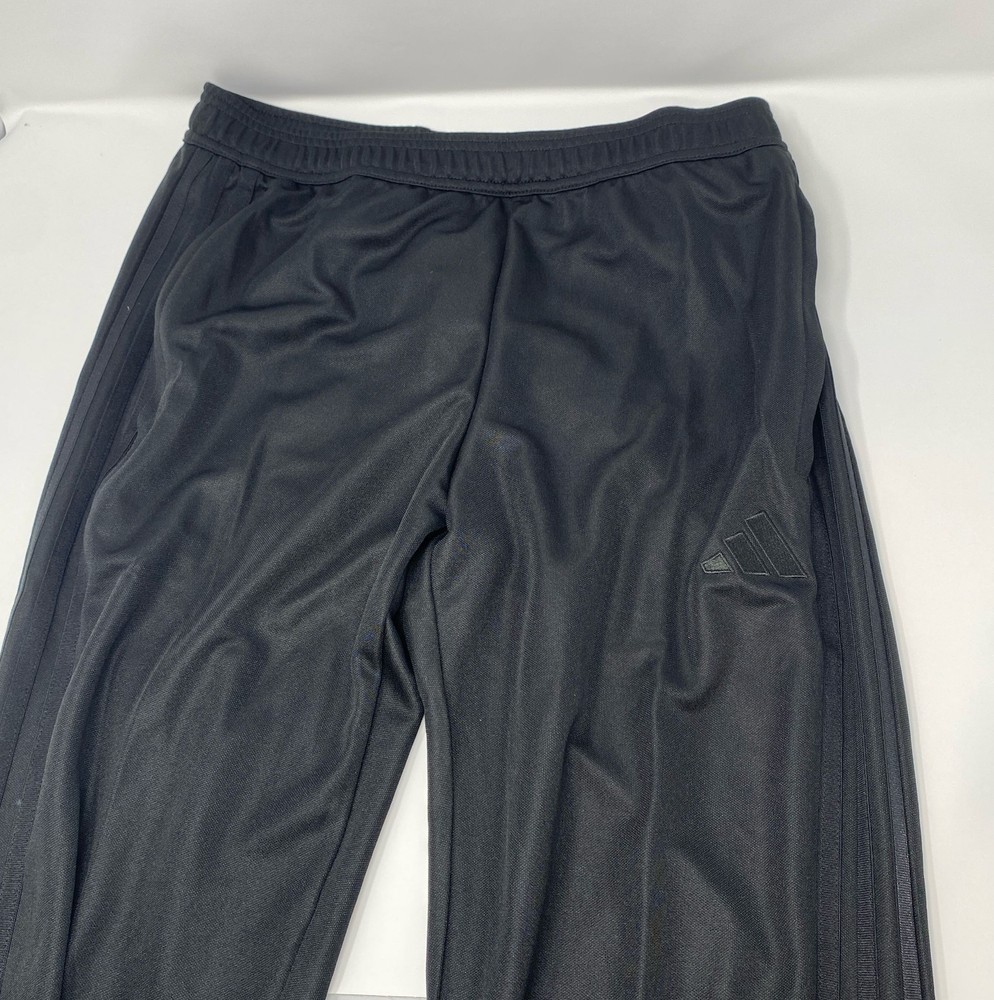adidas Men’s Black Regular-Fit Track/Jogger Pants - Size M
