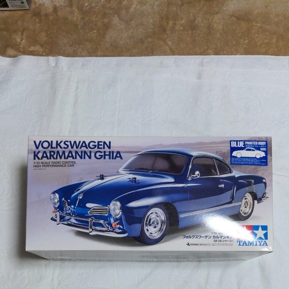 Tamiya 1/10 RC Volkswagen Karmann Ghia M-06 Chassis Kit 58677