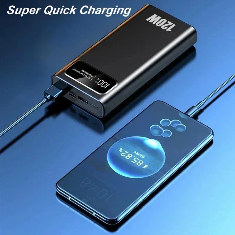 Power Bank 200000mah Mobile Phone Plastic Mini Multicolor 2-usb 5v Backup