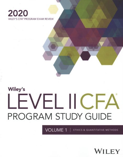 Wileys CFA Program Exam Review Study Guide for 2020 : Level II Cfa Exam, Pape...