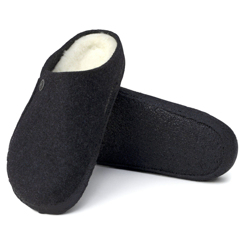 FLASH SALE!!! Birkenstock Women's Zermatt Shearling Wool Felt Slippers AUTHENTIC-image