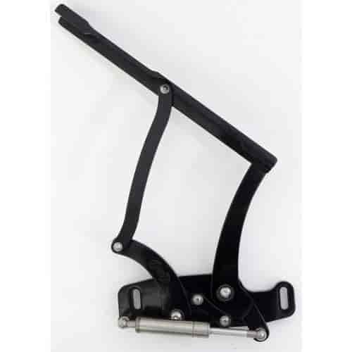 Eddie Motorsports MS149-55BK Billet Hood Hinges 1965-1967 Chevy Chevelle Gloss B