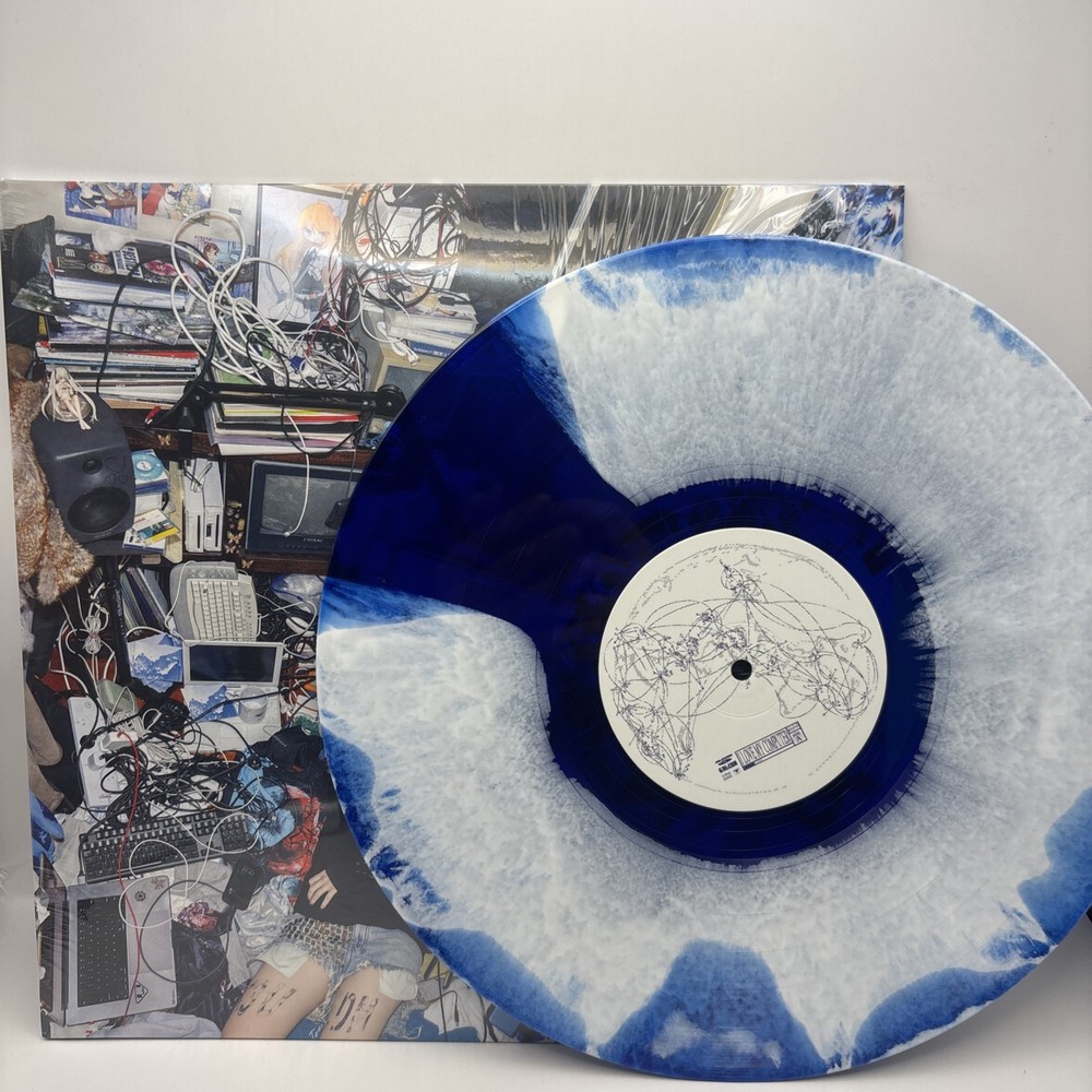 Ninajirachi / I Love My Computer LP White & Blue Swirl Vinyl