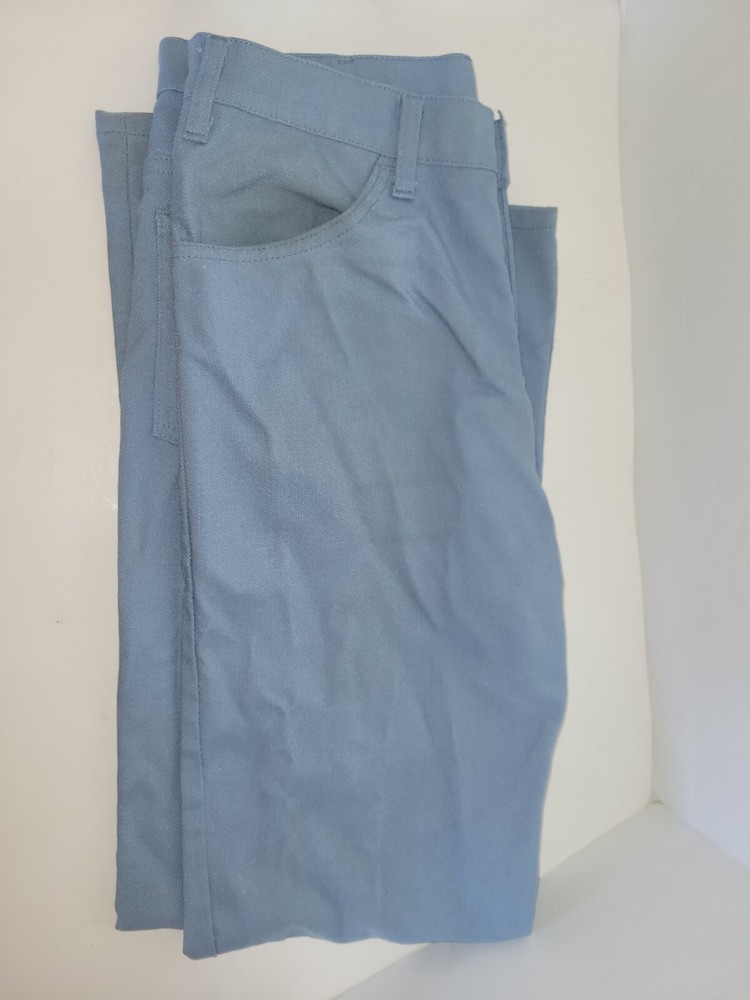 Rare Vintage Levis Mens Sta-Prest Denim Baby Blue Pants Collectible