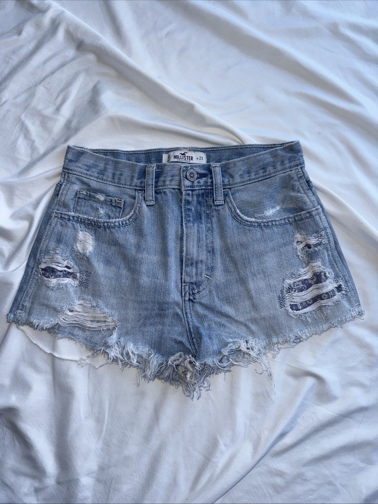Hollister Women's Denim Jean Shorts Size 00