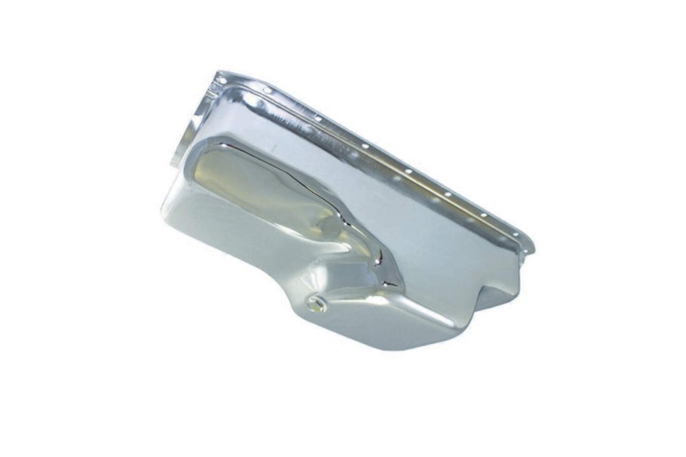 Fits 72- Chrysler 360 Steel Stock Oil Pan Chrome by Specialty Products Company 7