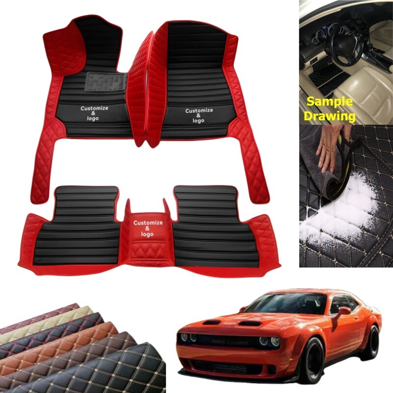 Custom Fit Dodge Charger Challenger SRT RT SXT Hellcat Waterproof Car Floor Mats