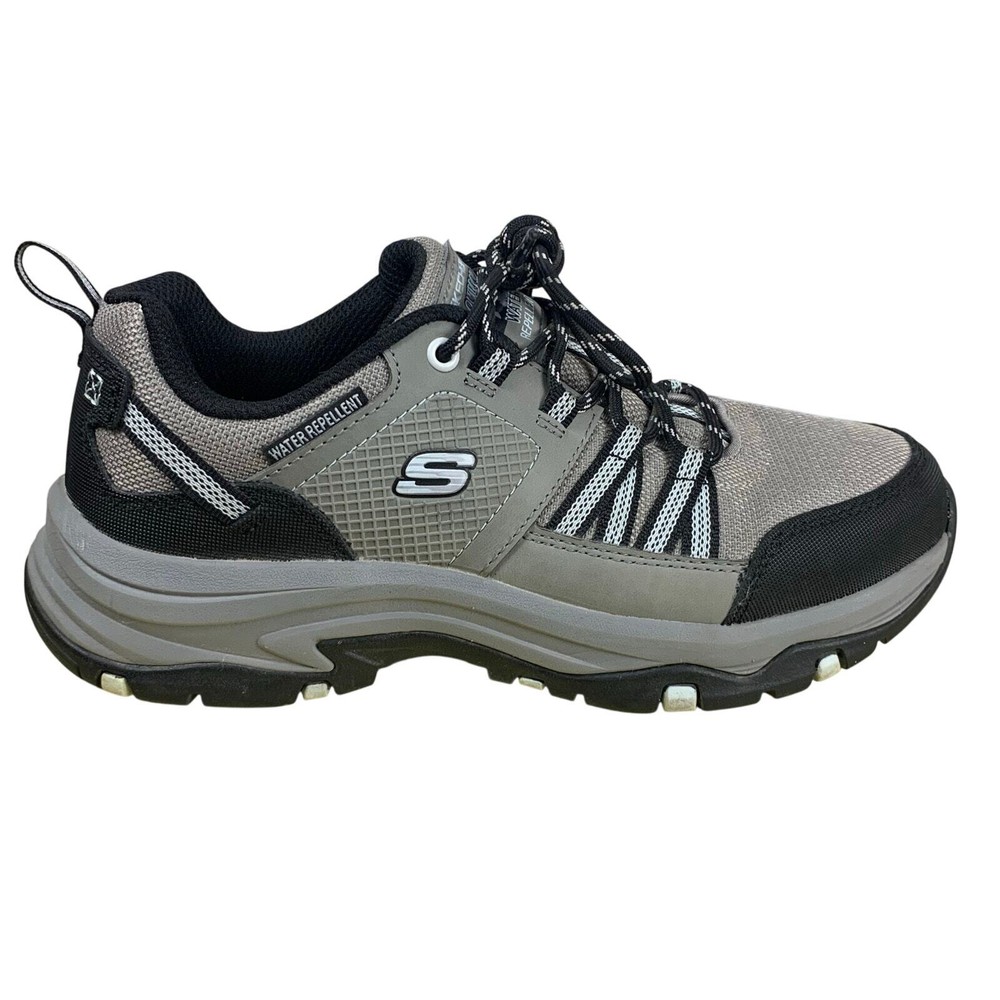 SkechersOutdoor Relaxed Fit Trego Drift In Gray Athletic Hiking Shoes- Size 8