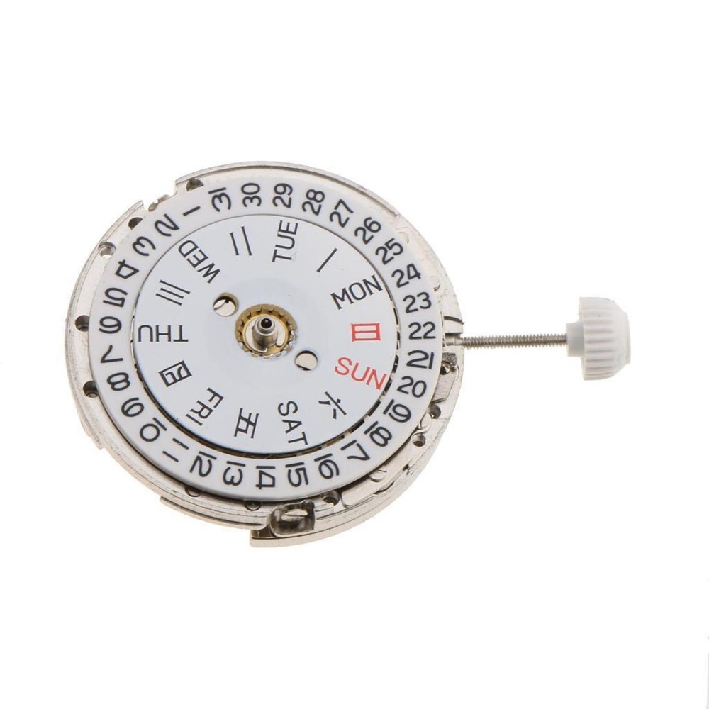 25mm Dual Calendar At 3 Automatic Mechanical Watch Movement For Miyota 8205 8200