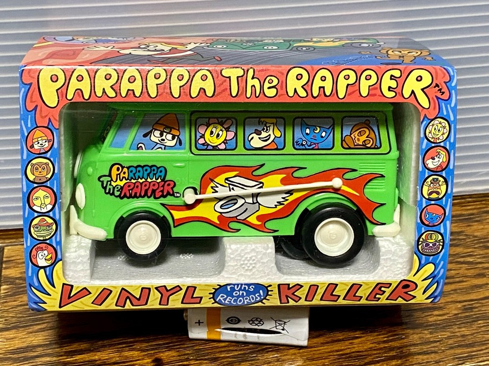Parappa The Rapper Vinyl Killer RECORD PLAYER Volkswagen VW Vacuum Records JAPAN
