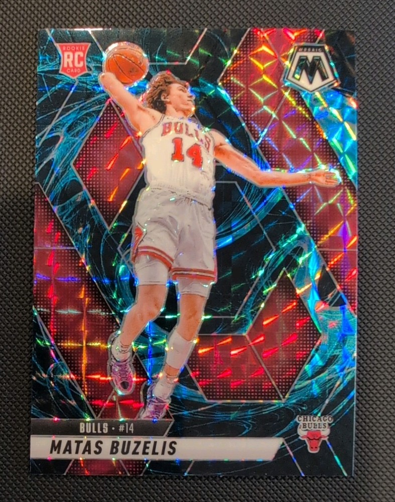 2024-25 Panini Mosaic - Rookies Matas Buzelis #223 Genesis Mosaic Prizm (RC)