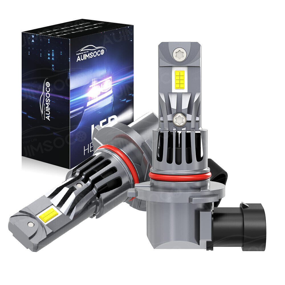 9012 LED High Low Beam Headlight Bulbs KIT SUPER BRIGHT 20000LM CANBUS 2X