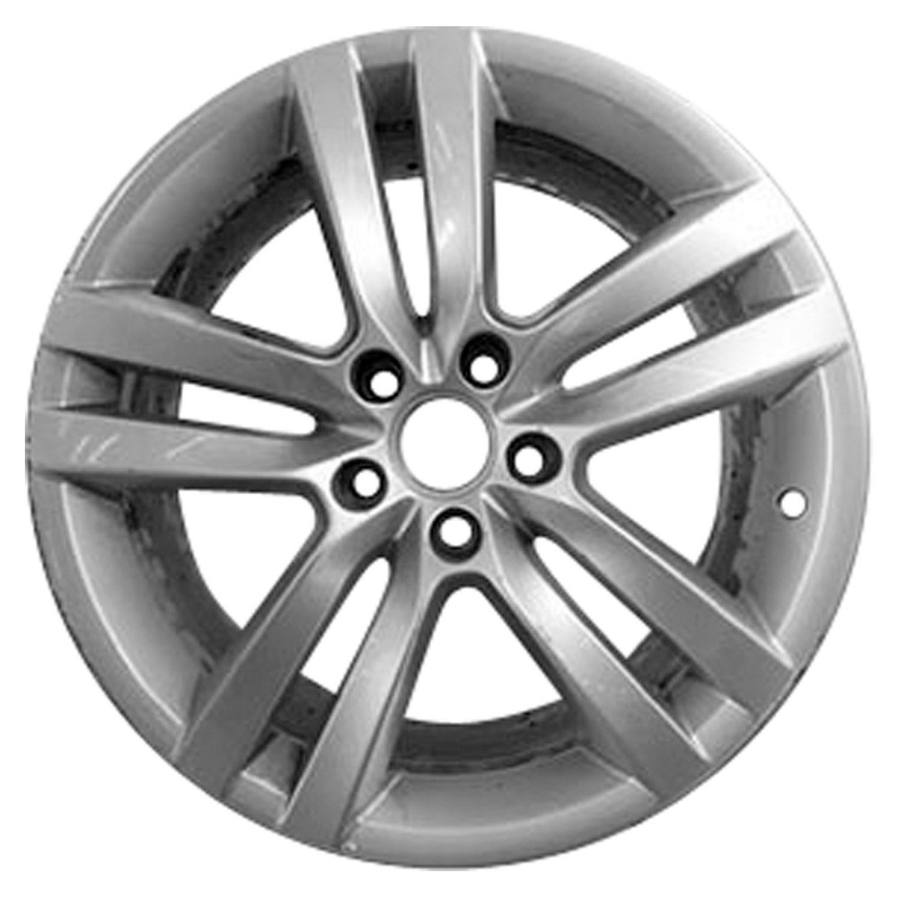 18x8 Painted Bright Silver Metallic Wheel fits 2013-2015 Volkswagen CC