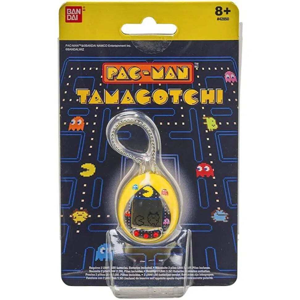 New - Tamagotchi [Pac-Man] - Digital Pet Handheld Electronic Toy Keychain (Yell