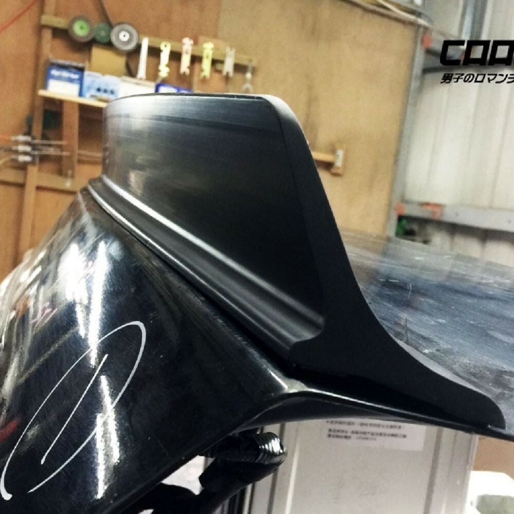 Unpainted Fit For AUDI A4 B8 09-12 Sedan L Look Rear Trunk Lip Spoiler Wing