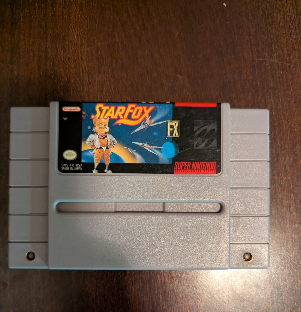 Star Fox FX Super Nintendo (SNES 1993)