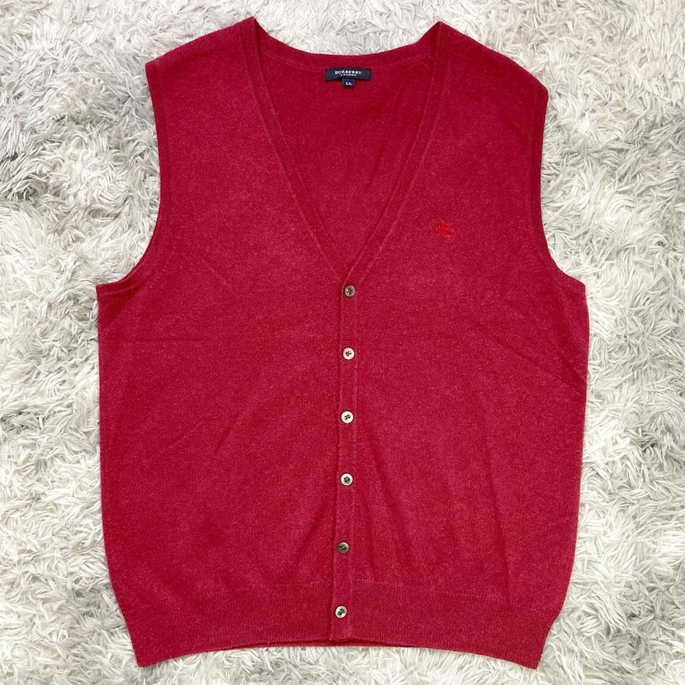 Burberry Vest Cardigan Men's Fashion from Japan