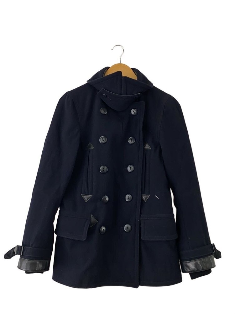 Nigel Cabourn Peacoat/44/Wool/Blk 3346