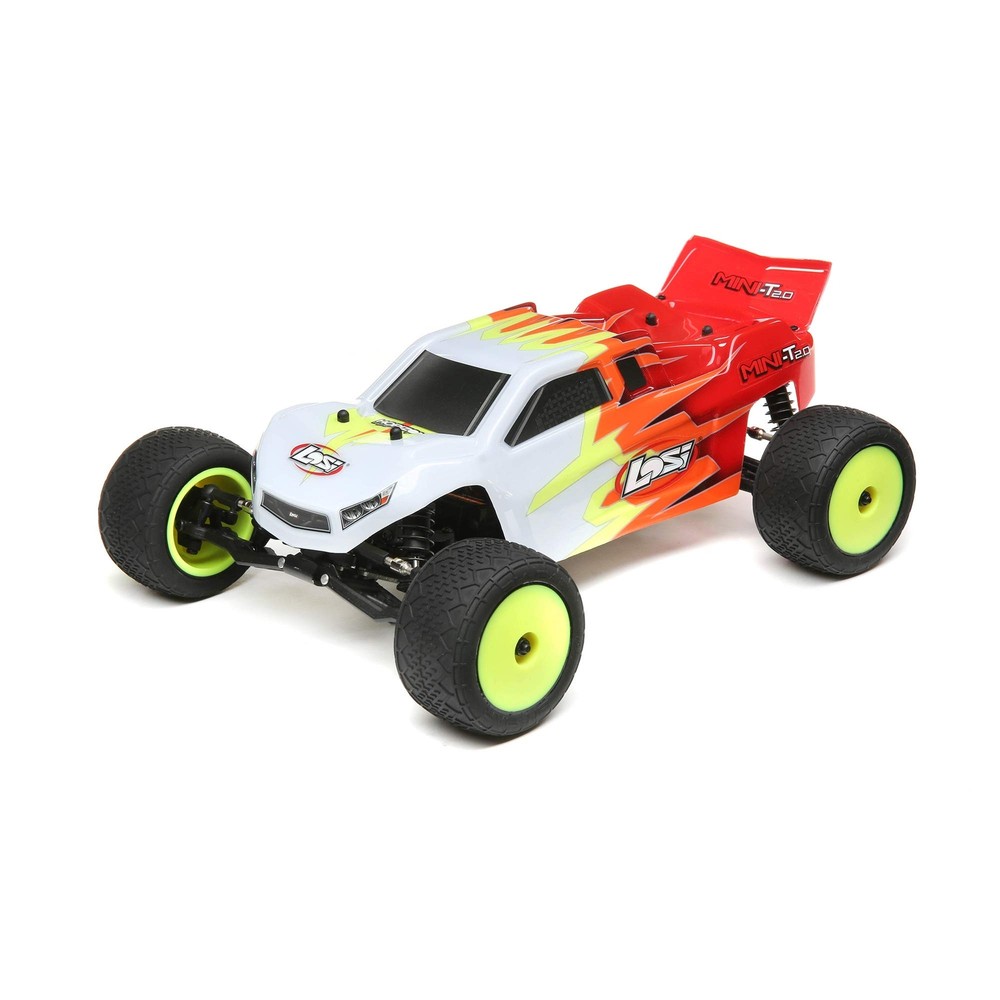 1/18 Mini-T 2.0 2 Wheel Drive Stadium RC Truck Brushed Ready to Run Battery R...