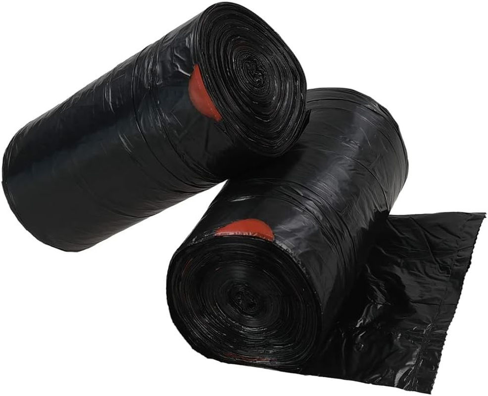 Garbage Bags 3 Gallon, Drawstring Small Trash Bags, 2 Rolls Garbage Bags Drawstr