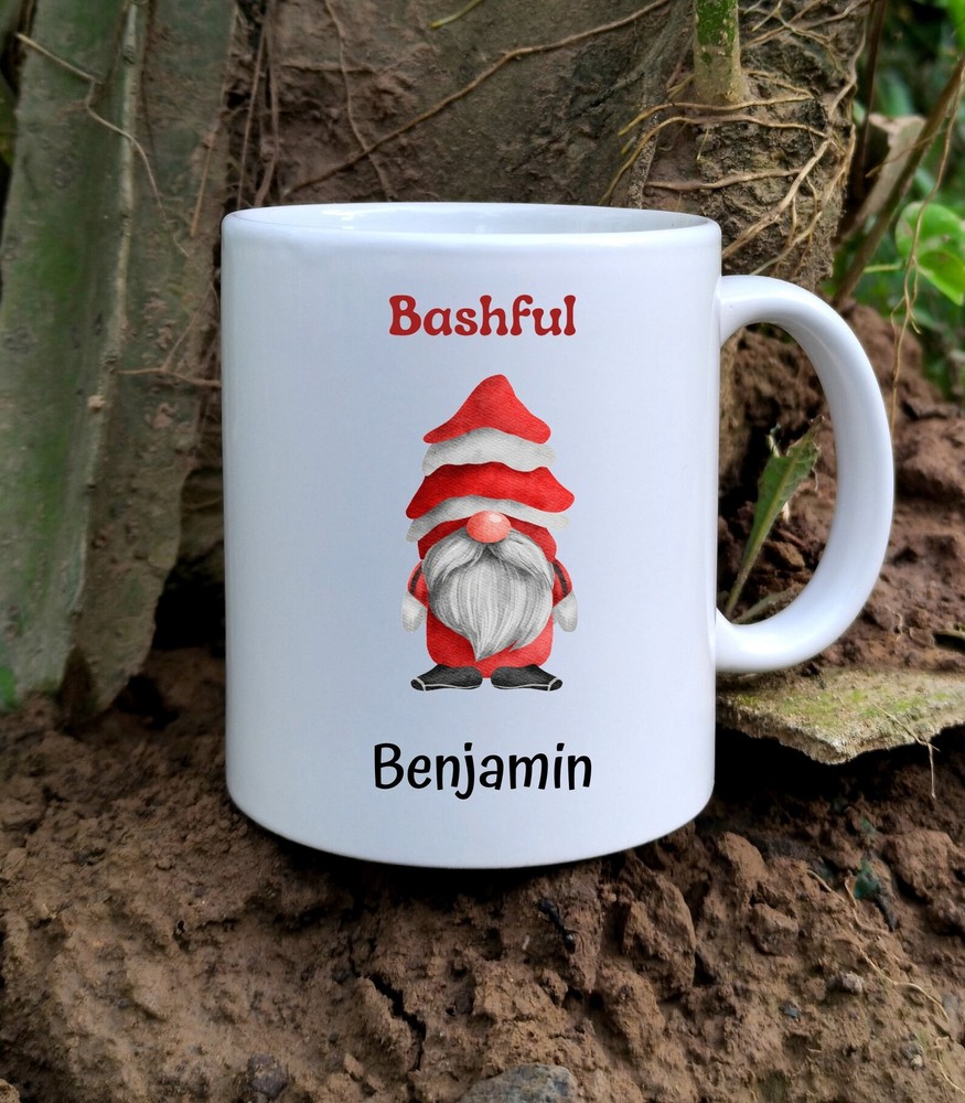 Gnome Mug Personalized Funny Coffee Mug Hot Chocolate Mug Perfect Gift For A