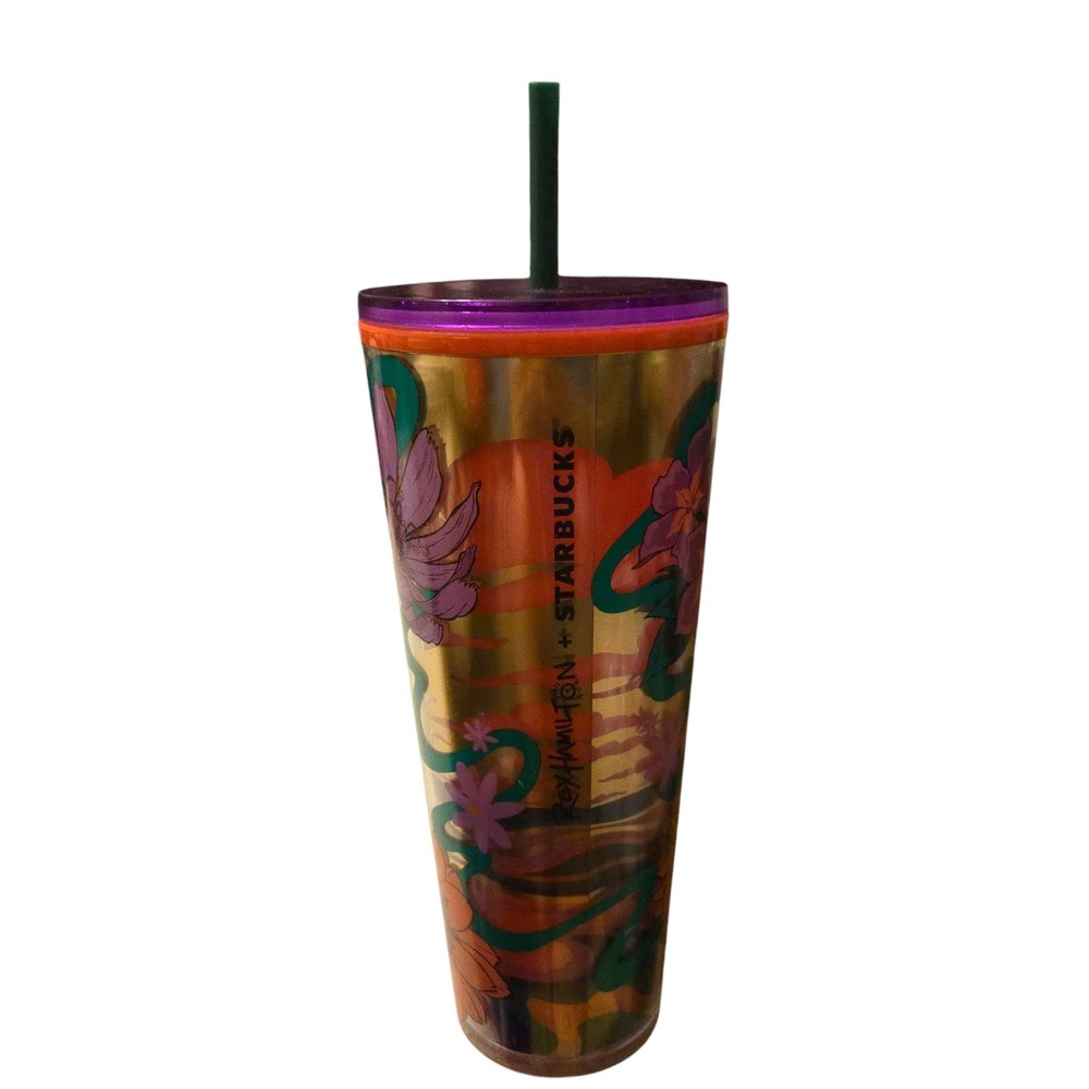 Starbucks Rex Hamilton Limited Edition Tumbler 2024 Texas Wildflowers Edition