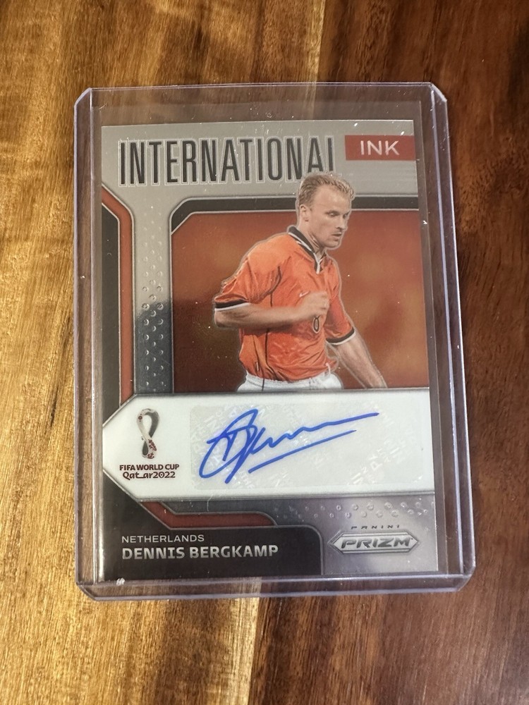 2022 Panini Prizm World Cup Qatar - International Ink #I-DB Dennis Bergkamp (AU)