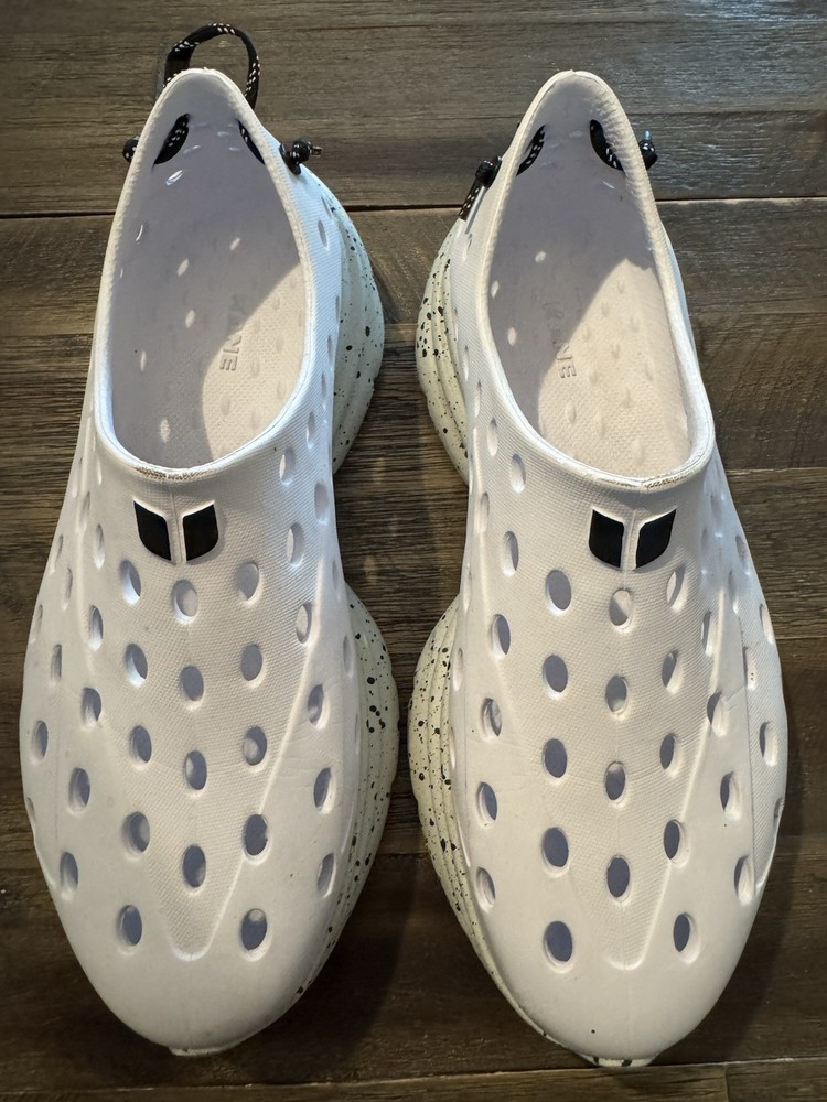 KANE - Revive White Grey Speckle Mens Active Recovery Shoes Men Size 9