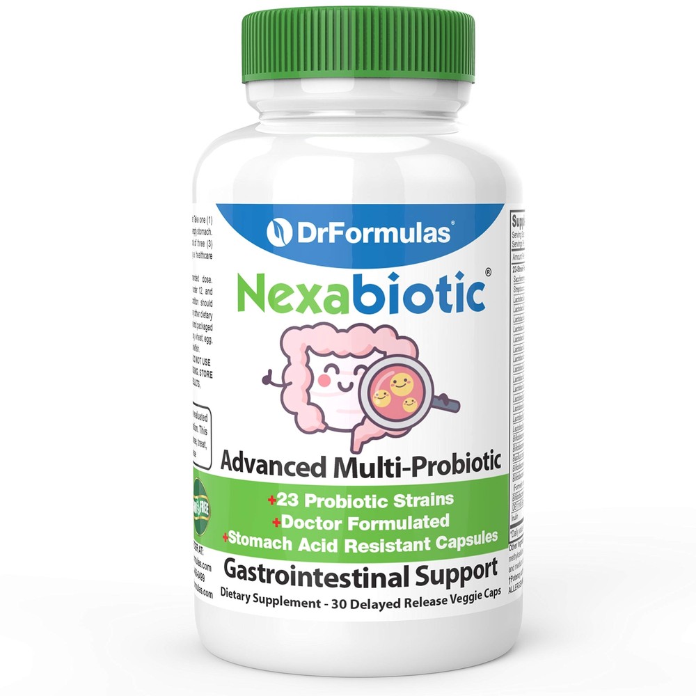 Nexabiotic 23 Multi Probiotic for Women and Men - Dr. formulated with Lactoba...