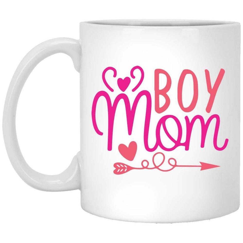 Funny Coffee Mug Boy Mom Gift For Mom On Mother's Day Or Birthday Funny Mug Mom