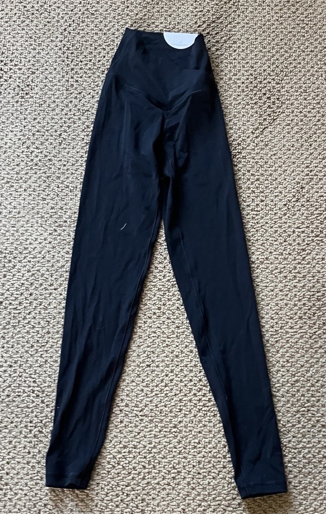 Waisted Black Compression Leggings for Women Offline V Xxs Size