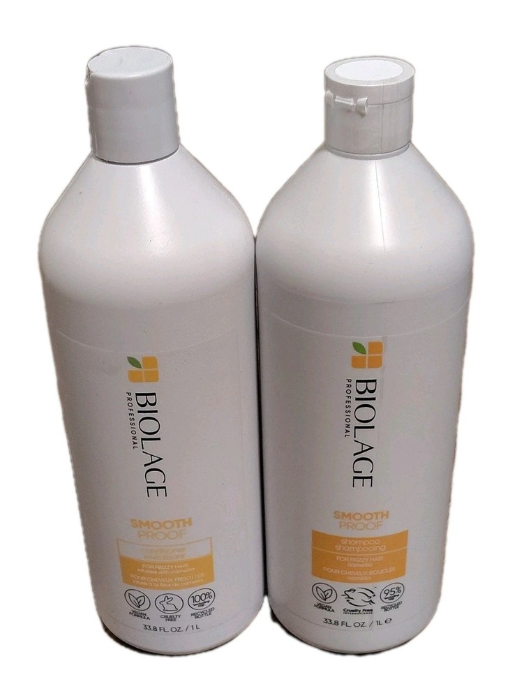Biolage Professional SmoothProof Shampoo & Conditioner Jumbo Set 33.8 fl oz