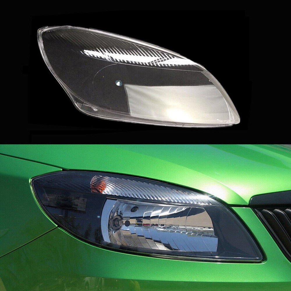 Headlight Lens Headlamp Shell Cover Cap for Skoda Fabia 2012 2013 2014 Right
