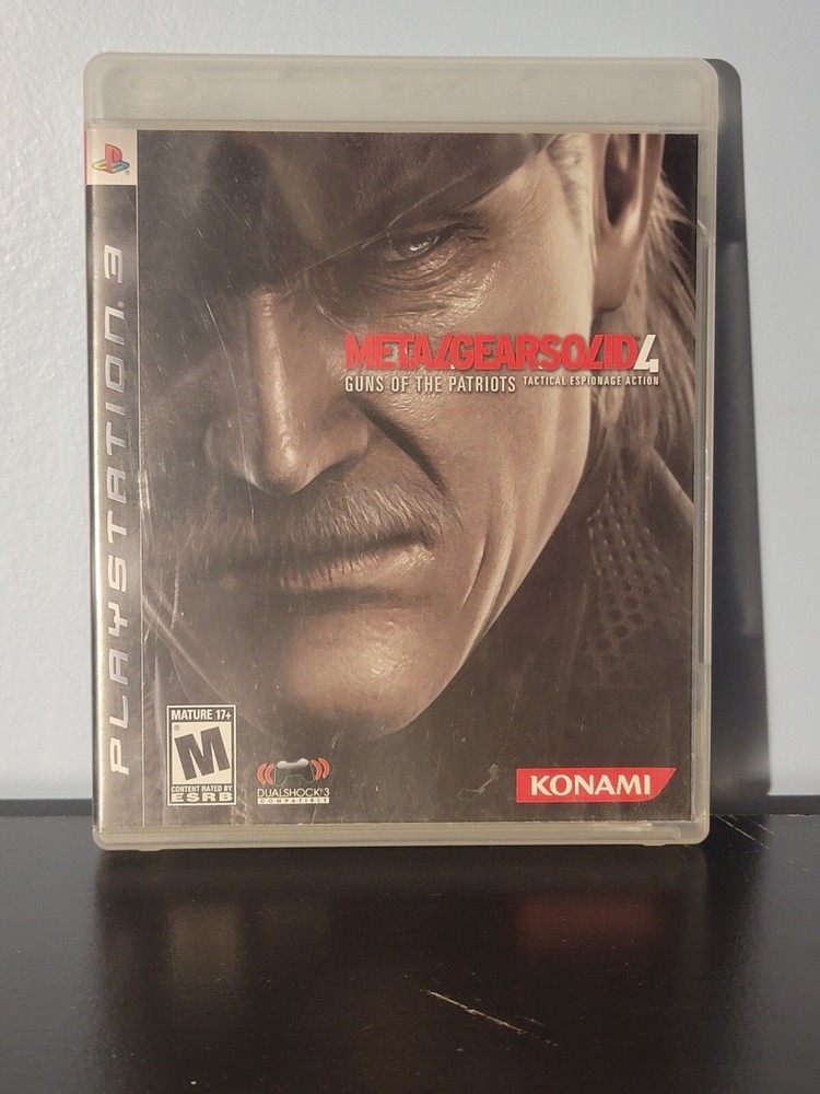 Metal Gear Solid 4 Guns of the Patriots PS3 Complete 2008