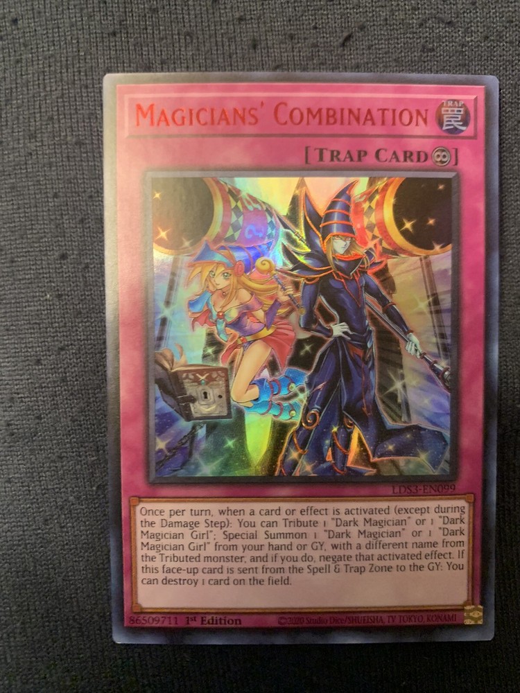 Magicians Combo Red LDS3-EN099 Legendary Duelists S3 1st Ed