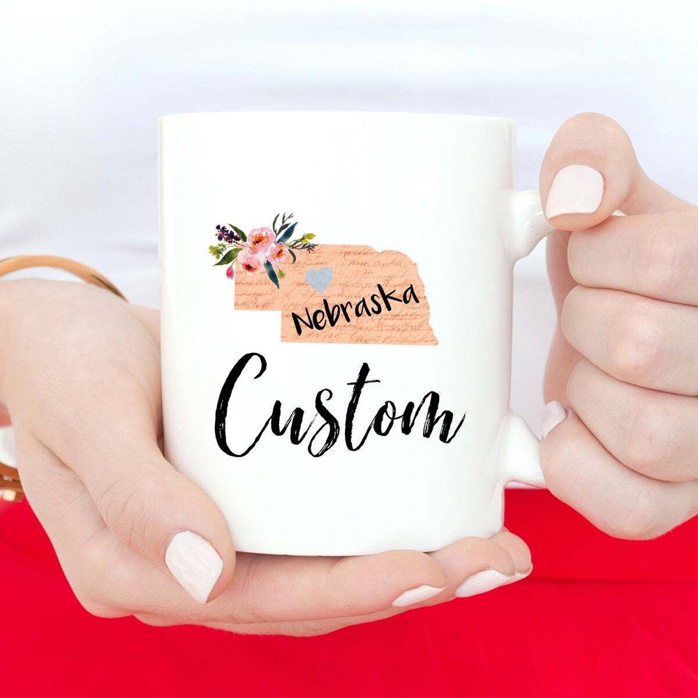 Nebraska Gift Nebraska Nebraska Mug Nebraska Bridesmaid Bridesmaid Proposal Maid